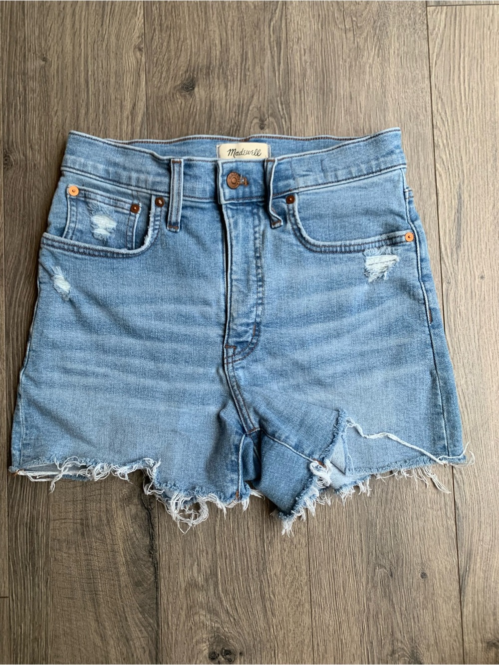 Madewell High-Rise Denim Shorts